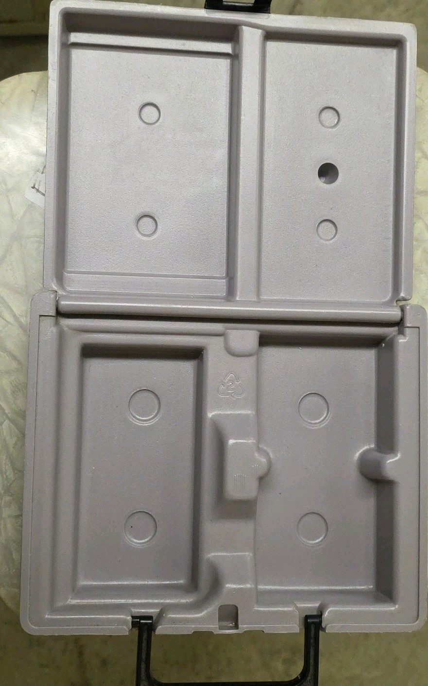 Nintendo GameBoy Gray Hard Shell Case NUBY- Empty