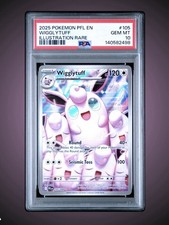PSA 10 WIGGLYTUFF #105 ILLUSTRATION RARE 2025 POKEMON PFL EN PHANTASMAL FLAMES