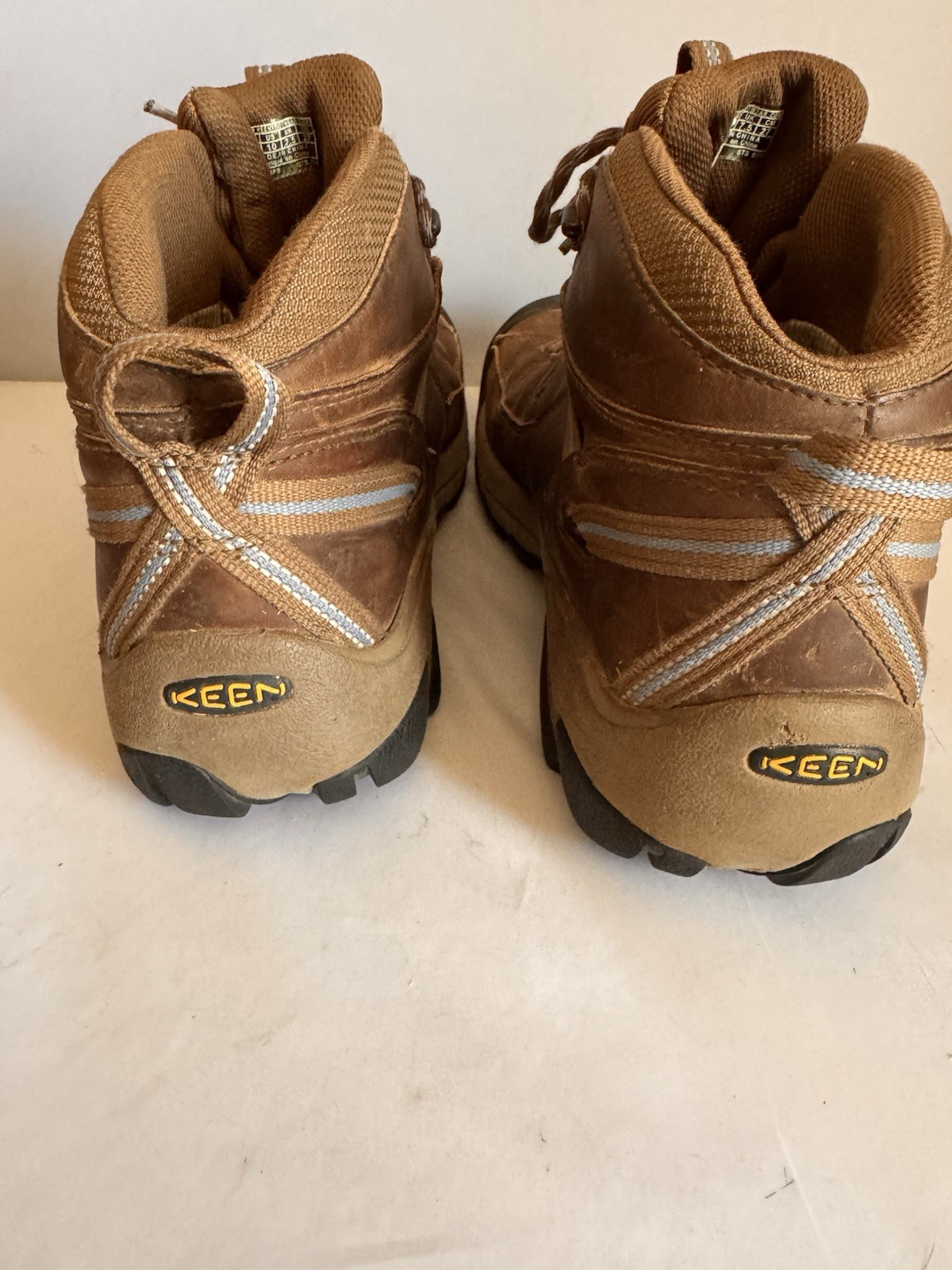 Scarpe da trekking Keen donna taglia 10 marroni medie casual trail asciutte GTS 0711