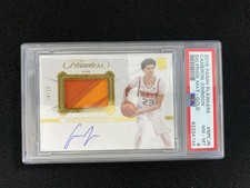 2019-20 Panini Flawless Gold Cameron Johnson RC Patch Auto RPA 4/10 PSA 8 EB14
