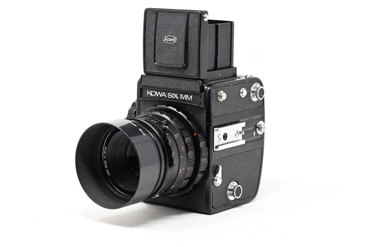 Kowa SIX MM Black Film Camera w/ Kowa 85mm f/2.8 Lens (#B51) | eBay