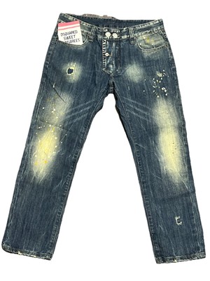 Dsquared2 jeans men 46 Dean & Dan Tea For Two Dsquared Sweet Dungarees