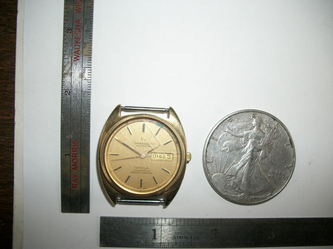 OMEGA CONSTELLATION AUTOMATIC DAY DATE 1680057 GO… - image 15