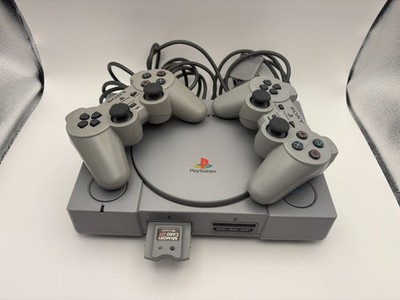 Sony PlayStation 1 PS1 SCPH-7501 Console System OEM Bundle - Tested