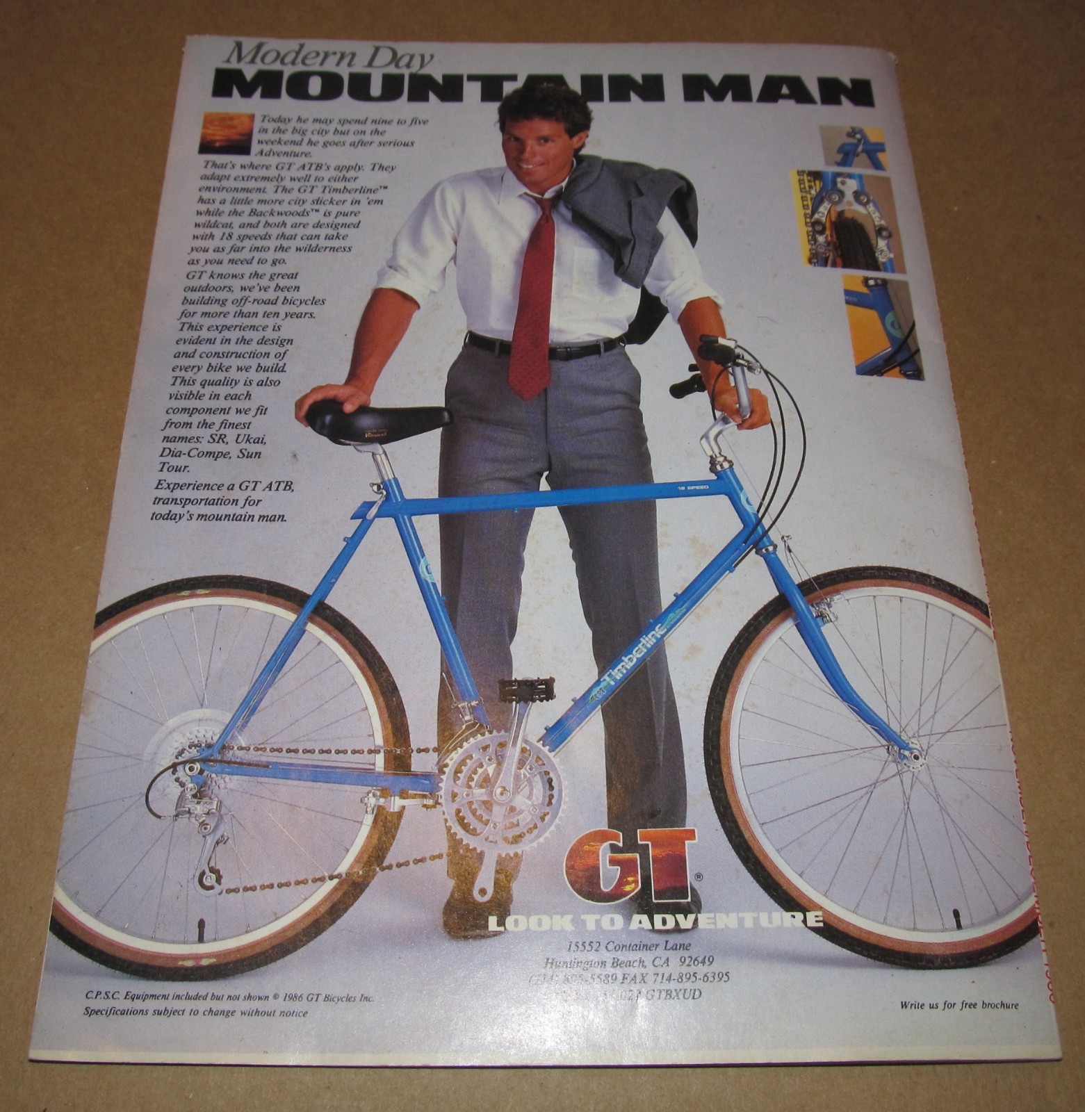 GREG LEMOND Dec. 1986 Bicycle Guide Magazine Tour de France & Hinault Rivalry