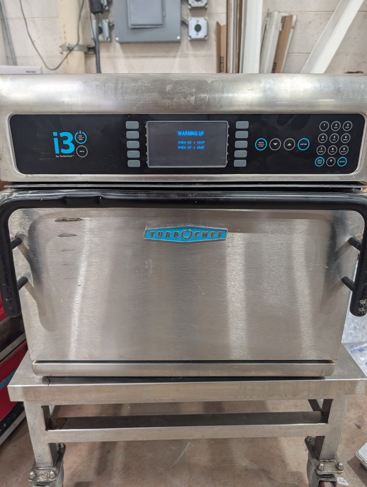 TurboChef i3 Commercial Rapid Cook Microwave Oven 208/240V 1PH 30A