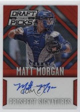 2014 Prizm Perennial Draft Picks Prospect Signatures Red Matt Morgan Auto 1q8g