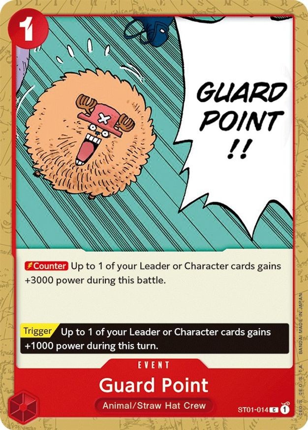 One Piece Guard Point (ST01-014/79) Starter Deck 01 Straw Hat Crew NM