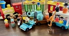 Vtg 1970s F-Price Little People Play Family Circus Train #991 + Extras