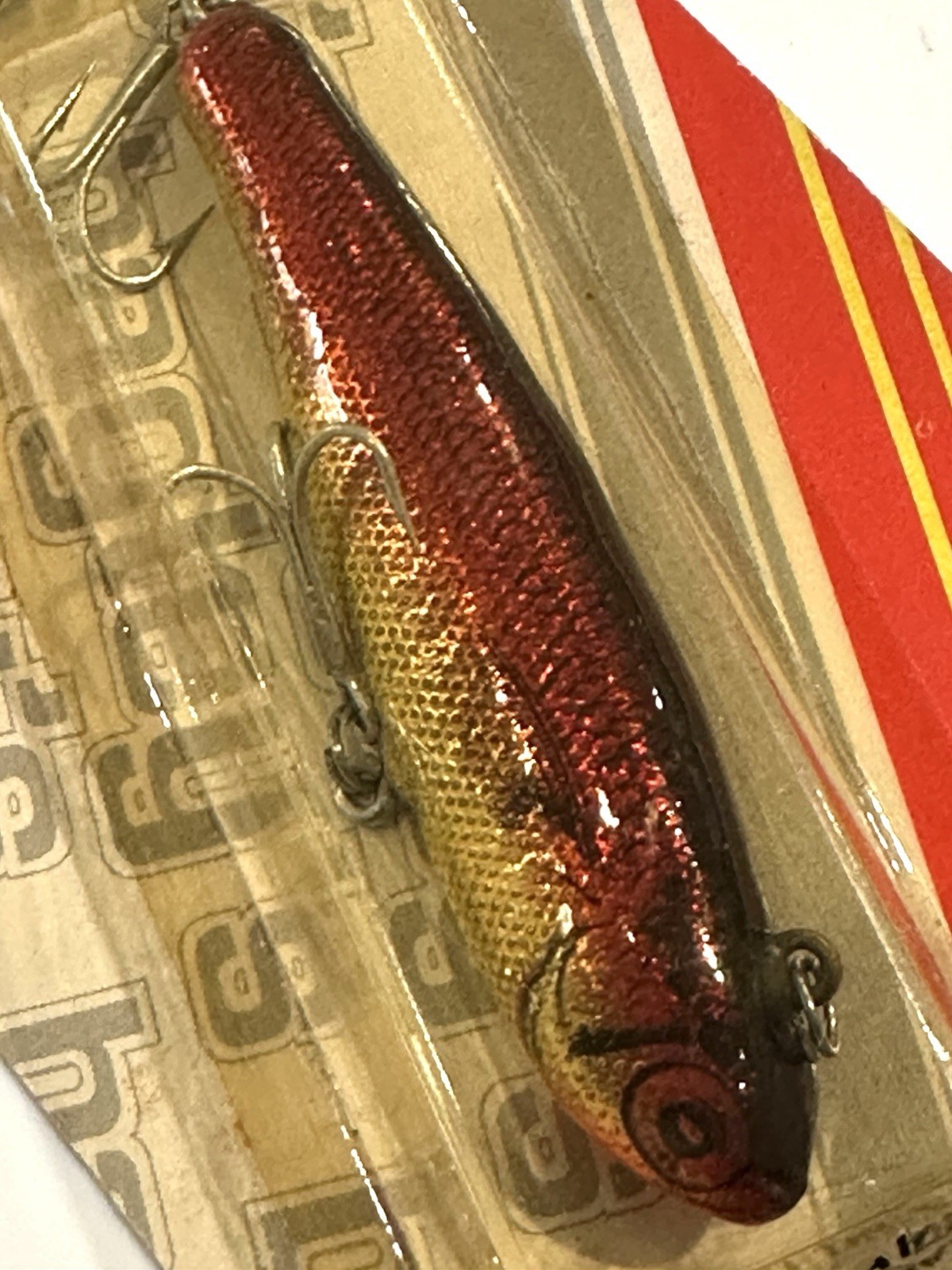 Vintage Bagley Finger Mullet Bass Fishing Lure crankbait BEAUTIFUL NOS! bagley’s