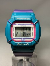 CASIO Baby-G BGD-525 Women's Watch Green Purple Pink Silver Tone