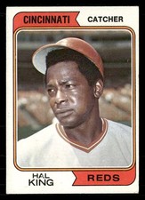 1974 Topps #362 Hal King EX - NM