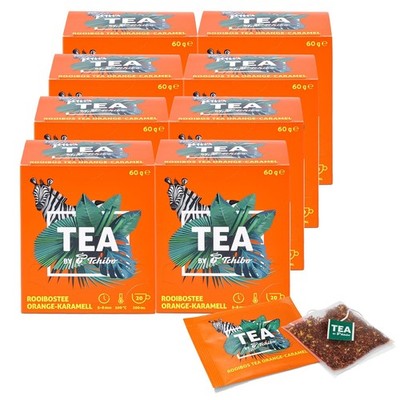 Tchibo Tee  TEA by Tchibo  Rooibostee Orange-Karamell - 8x 20 Teebeutel