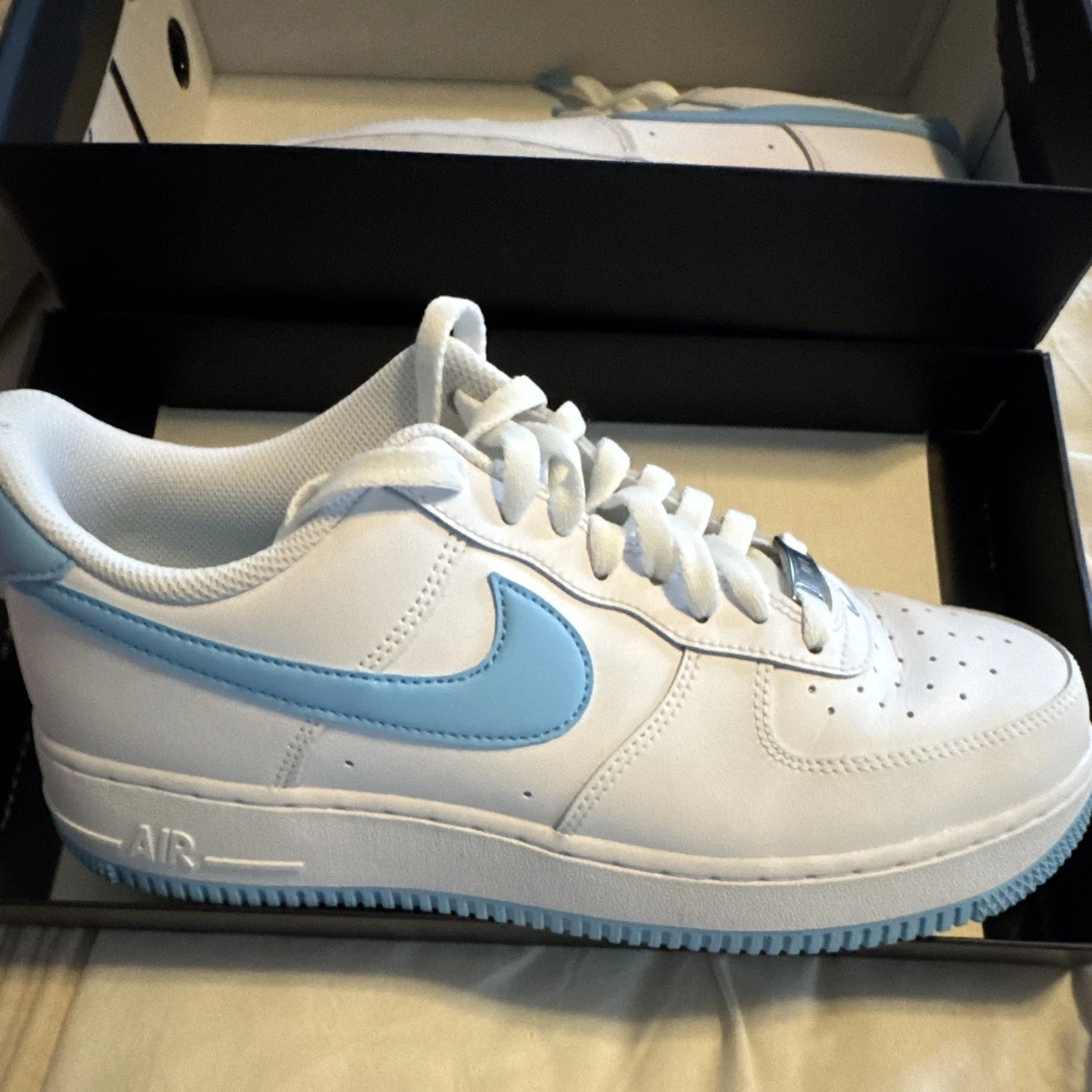 靴 27cm Nike Air Force 1 University Blue Nike Air Force 1 '07 White University Blue for Sale | Authenticity