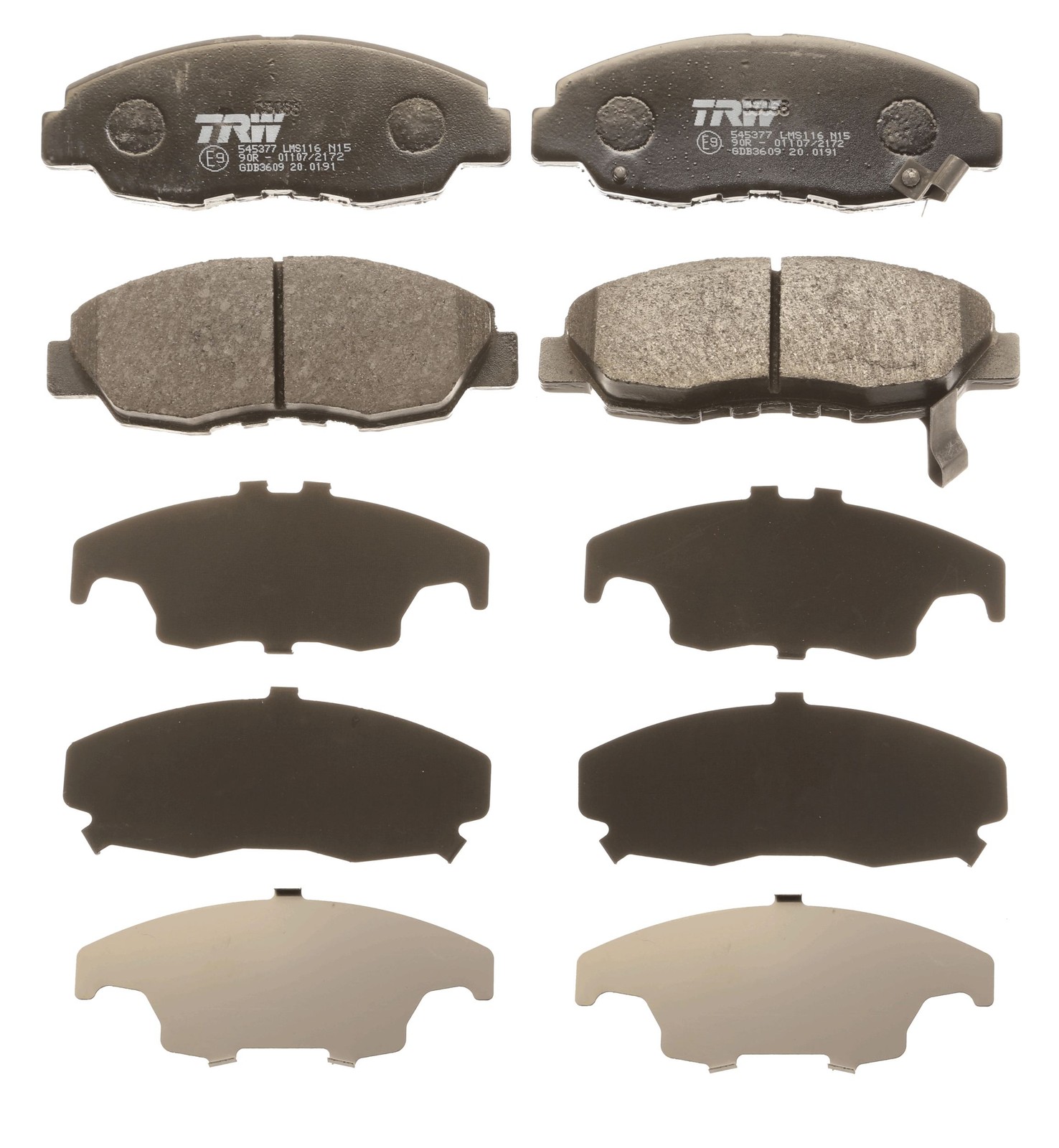 Fits TRW GDB3609 HAM PADS.   ⭐UK Stock⭐