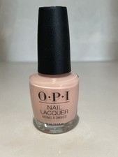 OPI Nail Lacquer Polish 15ml in BUBBLE BATH pink (NL S86). New. Free P&P. 
