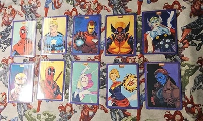 Marvel Anthology Complete Lenticular Insert Sub Set L01 to L10 - Photo 1/4