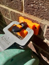 Complete Wall Mount Bracket Set For Hozelock 2 in 1 Hose Reel 2415 - Orange