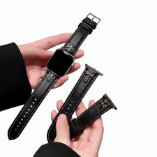 Chrome Hearts Apple Band for Watch Series 1-11 Ultra Size 42mm-49mm 