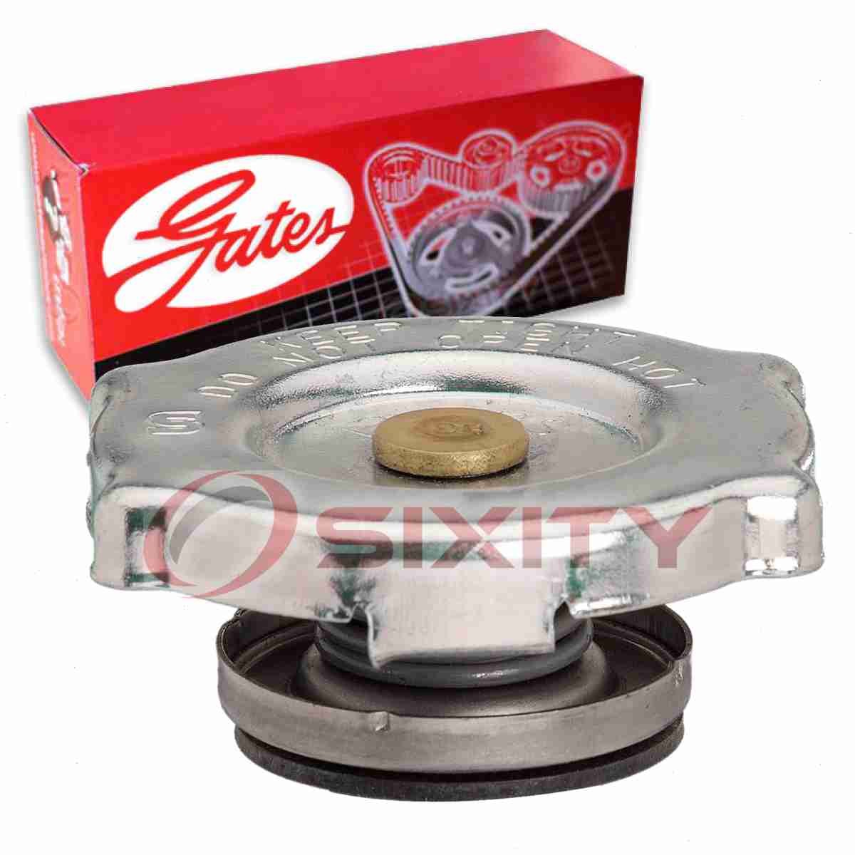 Gates Radiator Cap for 1975-1996 Ford F-150 4.9L 5.0L 5.8L 5.9L 6.4L 6.6L ww