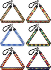 6 Pcs Cowboy Hat Bands Western Hat Belts Rodeo American Ethnic Hatband Southwest