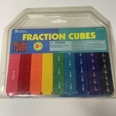 Lakeshore Learning Resources Fraction Tower Cubes Connecting LER2510 Educational