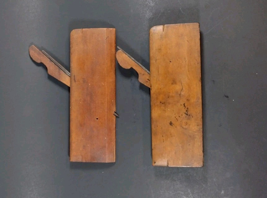 mid 1800s Antique-- Pair Of Rare Casey & Co Trim Planes, Auburn NY, #2, #79