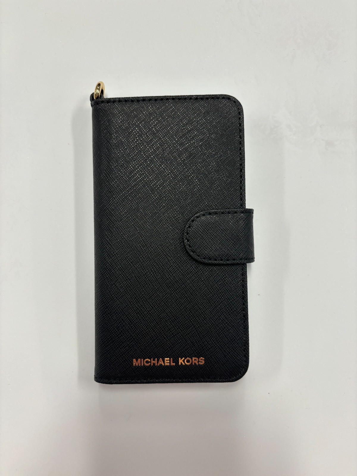 Michael Kors Black Folio Phone Case for iPhone 7