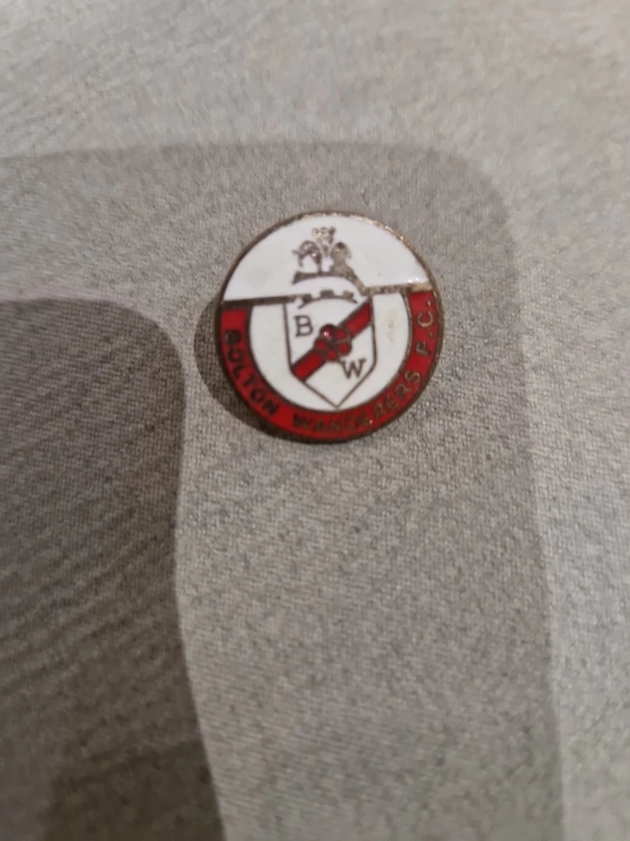 Insigne émaillé Vintage Bolton Wanderers FC - Pin's Supporters Club - Football Anglais