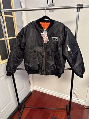 Nine Inch Nails Rothco MA-1 Flight Jacket Size Large