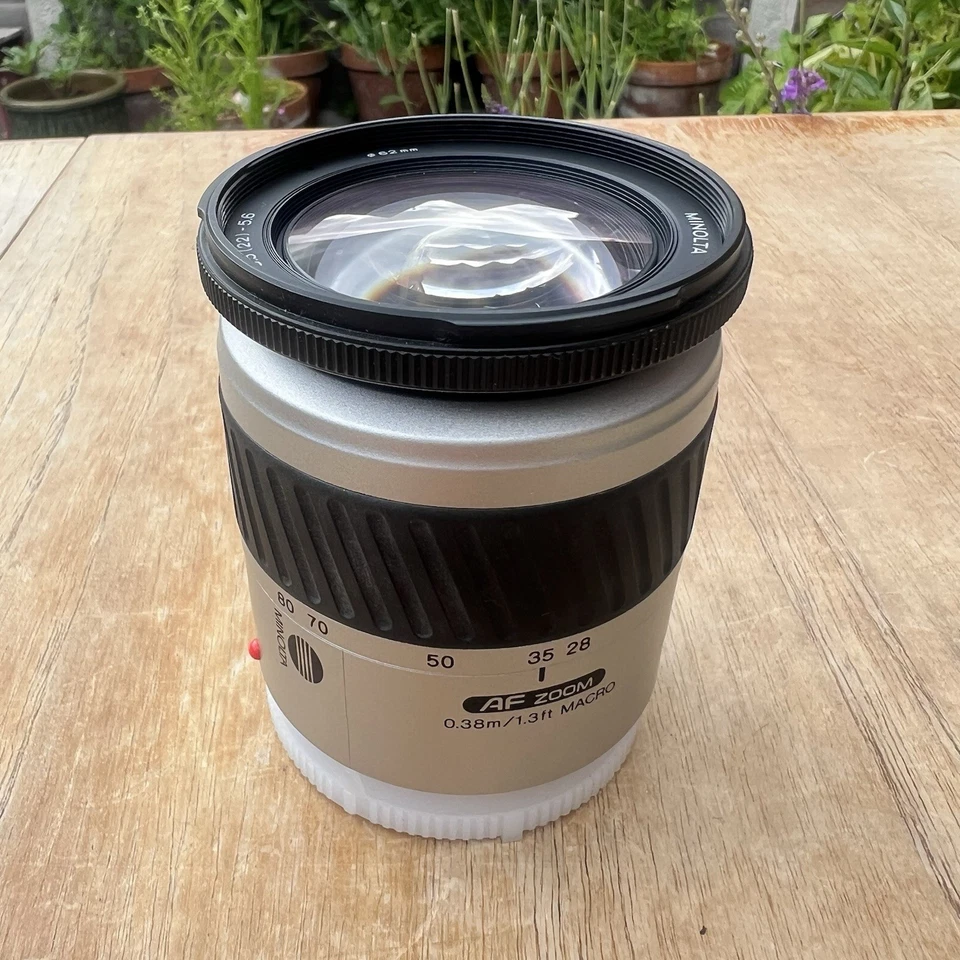 Minolta AF Zoom Lens 28-80mm f3.5-5.6 D Sony A Mount Tested with Cap Hood - Image 3 of 4