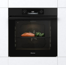 Hisense BI64211EPB Four Électrique Multifunze Pizza 300° Pyrolyse Airfry Noir