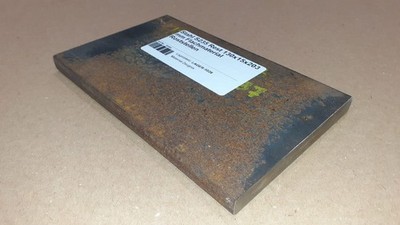 (171,58 EUR/m) Stahl S235 Rest 130x15x203 mm Flachmaterial Roststellen