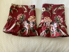 Pair Ralph Lauren Danielle Marseilles Pillowcases Standard Ruffled Edge