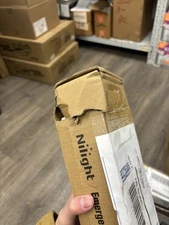 Pre-Owned Nilight 12LED Strobe Light Bar Purple/White Emergency Warning Lights