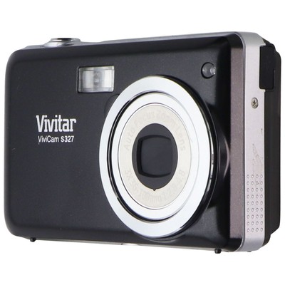 FAIR - Vivitar ViviCam S327 16.1MP High Def Digital Camera (BLACK) VS327-V1-BLK