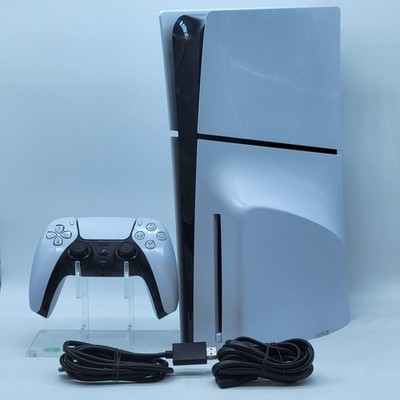 Sony PlayStation 5 Slim Disc Edition PS5 1TB White Console Gaming System