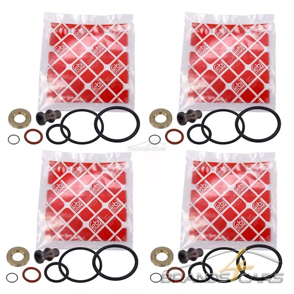 4Xfebi Dichtungsset PUMPE-DÜSE-EINHEIT FÜR Vw California Multivan Transporter T5-image