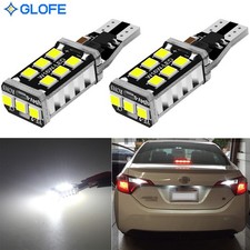 2pcs Xenon White 921 15-smd Led Backup Light Bulbs For Toyota Corolla 1998-2022 2pcs Xenon White 921 15-smd Led Backup Light Bulbs For Toyota Corolla 1998-2022
