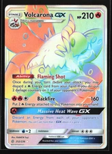 Volcarona GX 252/236 SM - Cosmic Eclipse Rainbow Secret Rare Pokemon Card