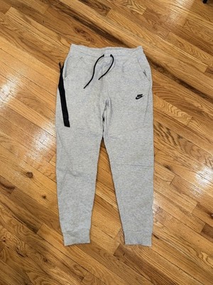 Nike Tech Fleece Joggers Sweatpants XL Heather Gray Cuffed Ankle