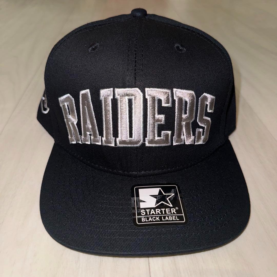 Starter Raiders Snapback Cap Black Label NFL Los Angeles