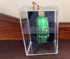 Old World Christmas Ornaments: Pickle Glass Blown Ornament