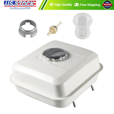 Replacement Gas Tank Kit Fit Honda GX160 5.5HP Engine - Fuel Petcock+Cap+Filter