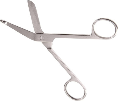 Medical Scissors, Lister Bandage Scissors, Trauma Shears, Stainless Steel, 5.5