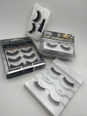 Eylure False LashesLuxe Silk Marquise, Ardell Professional & Other Lashes Lot