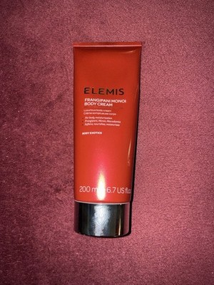 ELEMIS Frangipani Monoi Body Cream 6.7 oz - 200ML Brand New Sealed