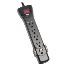 25FT Tripp Lite Protect It 7 Outlet Surge Protector - Black