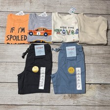 Toddler Boy 6 Piece Lot For Spring And Summer Size 3T. NWT Shorts And Shirts