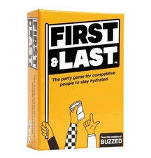 FIRST & LAST The Drinking Game for Competitive People to stay Hydrated NEW